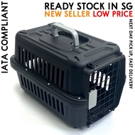 Cat carrier 3 sizes Standard IATA Compliant Pet Carrier