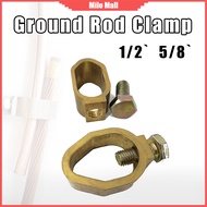 1Pcs Ground Rod Clamp  - 1/2" - 5/8" For Rod Grounding Fastener Terminals