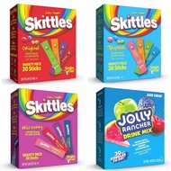 Skittles Jolly Rancher Powdered Drink Mix, Green Apple, Strawberry, Grape, Orange,tropical berry che