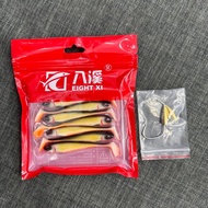 Combo mồi mềm câu lure NFF + lưỡi ar15