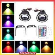 ANGEL EYE FOG LAMP LED SPOTLIGHT Car LED Spot Light Halo Ring Lamp with Remote Control 1set Angle Ey