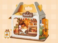 rolife diy miniature house บ้านตุ๊กตา เบเกอรี่ bakery