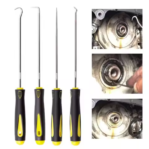 1/4PCS 135mm/160mm Car Auto Vehicle Oil Seal Screwdrivers Set O-Ring Seal Gasket Puller Remover Pick