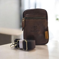 Rush Rider Original Cow Leather Handphone Case Handphone Bag Sling Bag