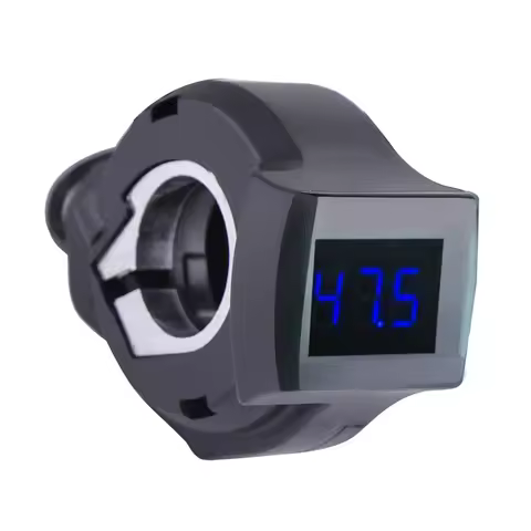 Thumb Accelerator Shifter Accelerator with Digital Voltage Display for 12V to 99V Scooter Electric S