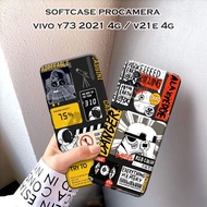 Procamera Fashion Softcase Vivo V21e 4G/Y73 2021 4G/V23E 4G 5G/S10e/V25 5G/V25e 4G/Y15e 202/Y01/Y16 