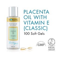 Norefal Placenta Vitamin E Facial Oil 100's softgel