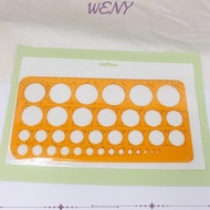 WENY Draw A Circle Template Ruler Drawing Tools Special Ruler For Drawing Circle Drawing Ruler Paint