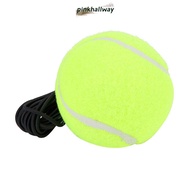 PINKHALLWAY Tennis Training Ball, Elastic String Adjustable Rope Rebound Ball, Tennis Yellow Tether 