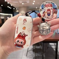 新疆羊脂白金絲玉關公吊墜男女款義薄雲天武財神龍鳳呈祥掛件項墜 - 8·青花瓷花瓶梯牌約22*31mm裸墜