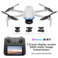 GPS Drone: 3-Axis Gimbal 8K UHD Camera, 5KM 5G FPV, 30Min Long Flight Time One Piece of Battery, GPS