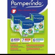 Pamperindo Adult Diapers, Diapers For Adult Size Xl 6, M 8, L 7