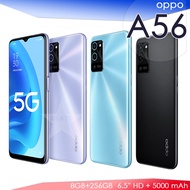 OPPO A56 Original Phone 5G Android 11 8GB+256GB Battery 5000mAh Smartphone Fingerprint Recognition 6.5 inch HD