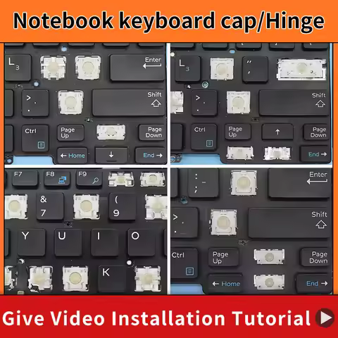 Replacement Keycap Key cap Hinge for Dell Latitude E5450 E5470 E7450 E7470 0D19TR PK1313D4B05 PK1313