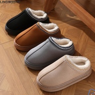 LINDW99NX Warm Fluffy Shoes, Non Slip Cotton Fluffy  Slippers, Fashion Silent Soft Thick Bottom Comf