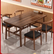 Household Set Dining Table Breakfast Barbecue Table Chair Dining Dining Table Hotel Combination Tabl