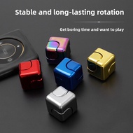 Rotating Creative Colorful Metal Gyro Colorful Square Gyro Fingertip Gyro Rubik's Cube Gyro