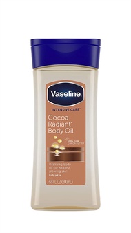 Dầu dưỡng ẩm da chiết xuất cocoa Vaseline Intensive Care Body Gel Oil Cocoa Radiant 200ml (Mỹ)