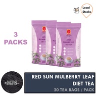 (BUNDLE OF 3) Red Sun Mulberry Leaf Diet Tea (20s x 3)