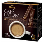 AGF-Blendy Café Latory即沖微苦拿鐵咖啡粉20條(盒裝)