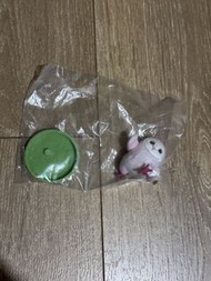 跑步貓頭鷹 扭蛋 粉紅色