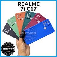 case realme c17 - softcase pro camera realme c17 - cokelat