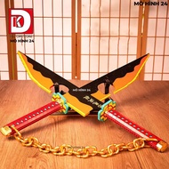 [TỈ LỆ 1:1] MÔ HÌNH [1 CẶP - 2 CHIẾC] SHOP KO BÁN LẺ Đồ chơi lắp ráp kiểu kiếm nichirin sword anime 