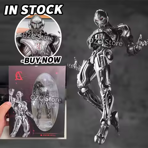 In Stock AC Factory 16cm Ultron Action Figures Ko PVC Model Kaiyodo Amazing Yamaguchi Avengers Colle