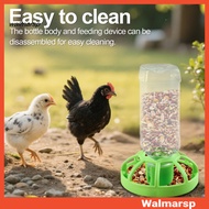 walmarsp Chick Feeder Quail Feeder And Waterer Anti-Dump Water Dispenser Chicken Coop Feeder for Duc