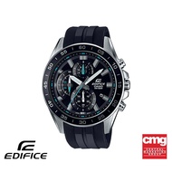 CASIO นาฬิกาข้อมือผู้ชาย EDIFICE รุ่น EFV-550P-1AVUDF วัสดุเรซิ่น สีดำ