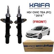 Kaifa Shock Absorber Honda Civic TEA (FC) "2016" (FRONT & REAR) (GAS) ( 1Pair Left+Right)