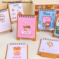 // CNY 2023 Decoration // Kawaii Year 2023 Mini Cartoon Table Calendar Planner Desk Calendar Accessories .