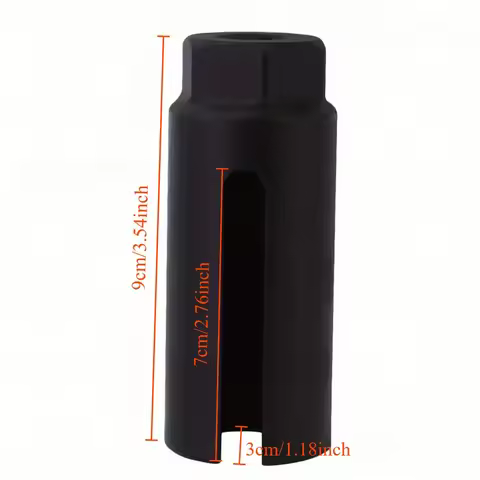 1PC oxygen sensor socket wrench black small opening 21mm European oxygen sensor socket wrench automo