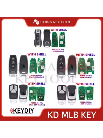 KEYDIY MLB08 MLB19 MLB26 434 Mhz OEM Solution And None-OEM Solution for Porsche Audi Universal Smart