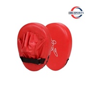 Professional Boxing Focus Mitts Red | MMA Muay Thai Training Pads | Heavy-Duty Punching Mitts
