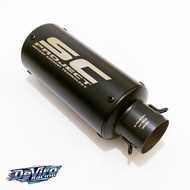 SC-Project CR-T Black Import Slip On Ninja 250 R25 CBR250RR Z250 MT25knalpot Original