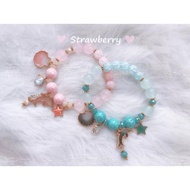 Ocean Dolphin Bracelet Pink