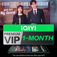 (E-Voucher) iQIYI VIP 1-Month Premium VIP 4K Clarity + Skip Ads for Dramas Anime & More
