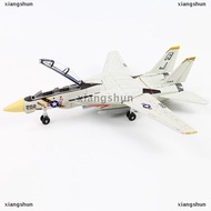 [COD] xiangshun 1:72 Scale F-14 Tomcat Fighter Jet Model - White Black ABS Plastic Aircraft With Det