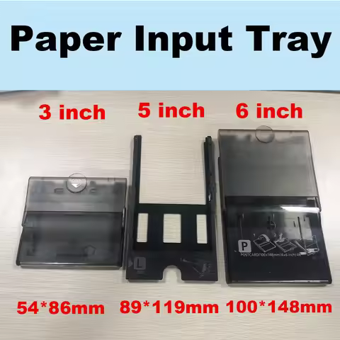 1Pcs 3/5/6 inch Paper Input Tray Suit for Canon Selphy CP910 CP900 CP1000 CP1300 CP1200 Paper Pickup