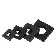 Black I-Shaped Steel Square Inclined Gasket Gasket GB852 Square Inclined Flat Gasket Square Triangle