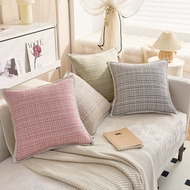 Ins-style patterned pillow cover, vintage-style living room sofa cushion cover