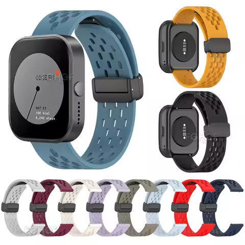 Silicone Watch Band For CMF Watch Pro Strap Wristband For CMF by Nothing Watch Pro Bracelet Magnetic