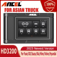 ANCEL HD3200 Heavy Duty Diesel Truck Scanner HOBD Full System Diagnostic Tool for FUSO/HINO/Hyundai/