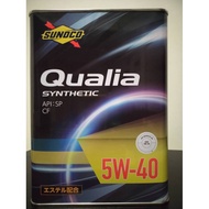 SUNOCO QUALIA 5w40 ENGINE OIL WITH ESTER FORMULATION