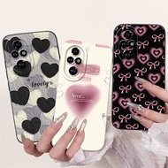 Full Protection Cover For Honor 200 ELI-NX9 / Honor 200 Pro ELP-NX9 Casing Cute Love Heart Cartoon G