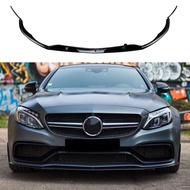For Mercedes-Benz C-Class C205 C63 C63s AMG Coupe 2015-2022 Front Bumper Spoiler Lip Lower Air Dam S