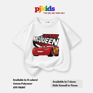 CARS LIGHTNING MCQUEEN 2 II KIDS TSHIRT II KIDS 2-10 Y/O TEENS 10-17 Y/0 II PJKIDS