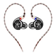 FiiO FH11 1DD + 1BA Hybrid In-Ear Monitors Earphone New Generation 10mm Diaphragm IEM 0.78mm 2-Pin H