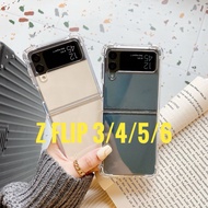 Samsung Galaxy Z Flip 7, Z Flip 6 Z Flip 3/4/5, Z Fold 3/4/5/6 flexible case, transparent, 4-corner 